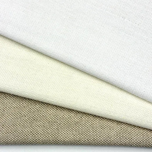 Tumbled Medium Weight Linen Blend Fabric by the Yard, 54"Width, CL1087