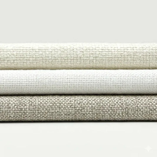 Tumbled Medium Weight Linen Blend Fabric by the Yard | 54"Width | CL1087