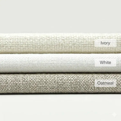 Tumbled Medium Weight Linen Blend Fabric by the Yard, 54"Width, CL1087