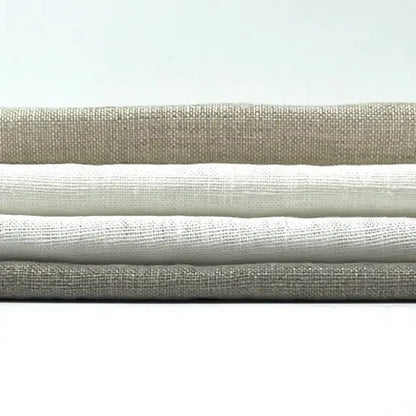 Tumbled Washed Premium Natural Linen Fabric by the Yard, 58"Width, CL1088