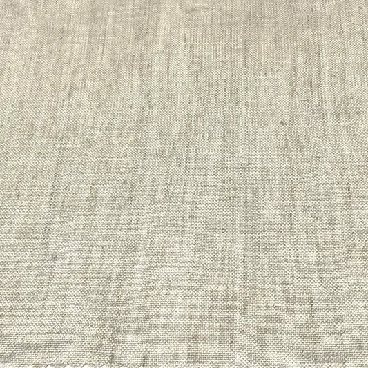 Tumbled Washed Premium Natural Linen Fabric by the Yard | 58"Width | CL1088