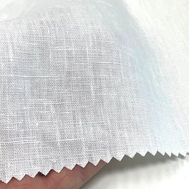 Tumbled Washed Premium Natural Linen Fabric by the Yard, 58"Width, CL1088