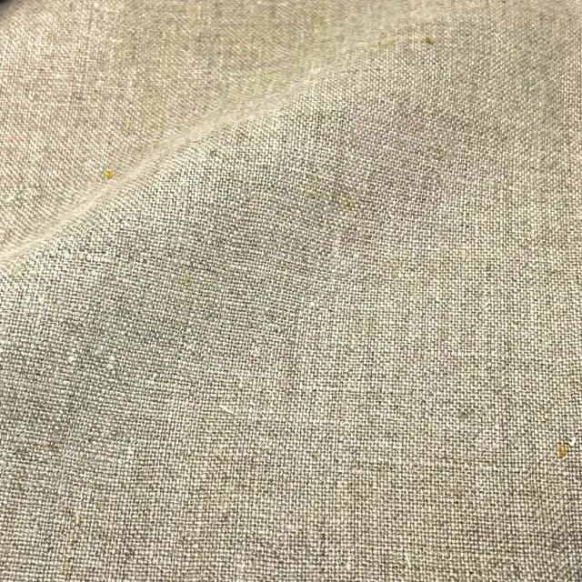 Tumbled Washed Premium Natural Linen Fabric by the Yard, 58"Width, CL1088