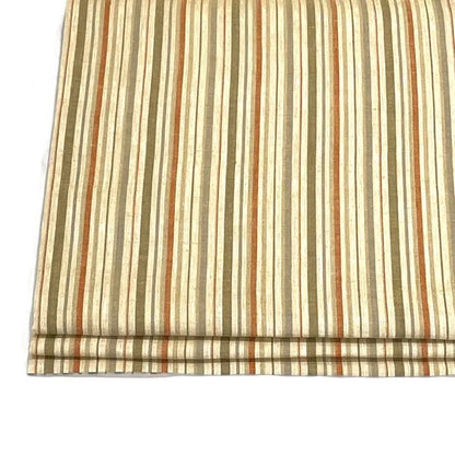 Multi-Color & Beige 100% Linen Fabric by the Yard, 56"Width, CL1089