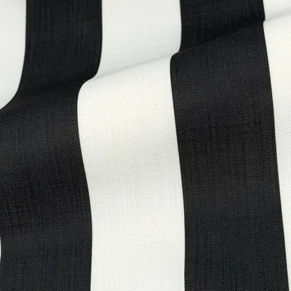 2" Stripe Faux Linen Fabric By The Yard, 57"Width, CL1092