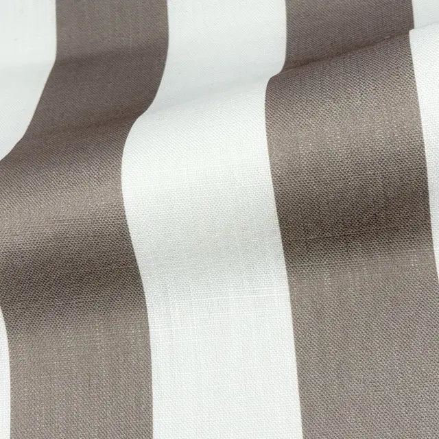 2" Stripe Faux Linen Fabric By The Yard, 57"Width, CL1092