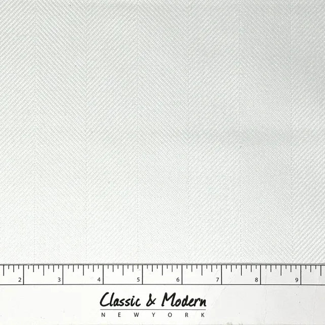 Textured Herringbone 3-Pass Blackout Linen Fabric By The Yard, 54"Width, CL1097
