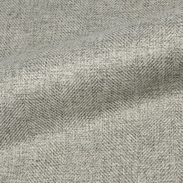 Textured Herringbone 3-Pass Blackout Linen Fabric By The Yard, 54"Width, CL1097