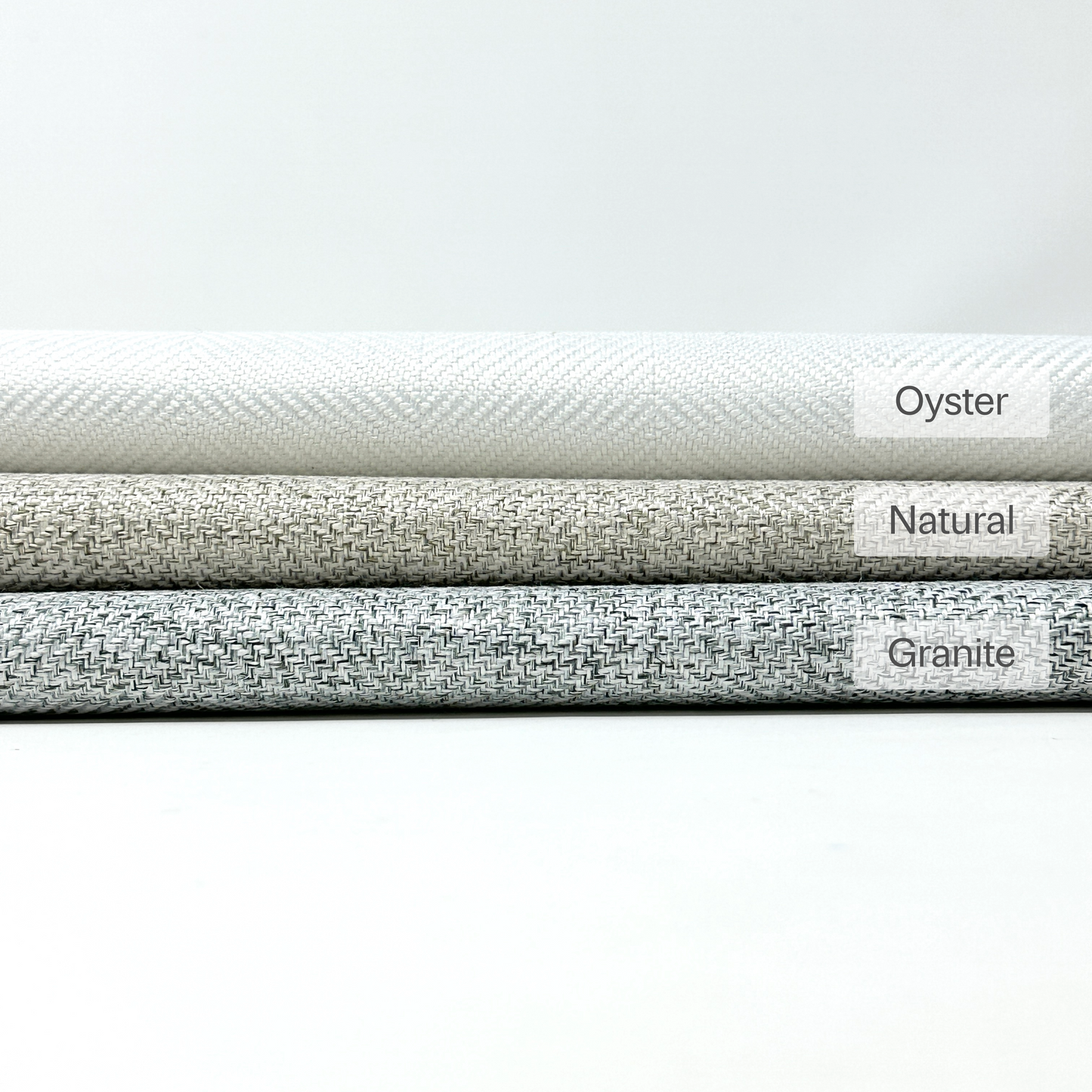 Blackout Room Darkening Faux Linen Fabric By The Yard, 54"Width, CL1097