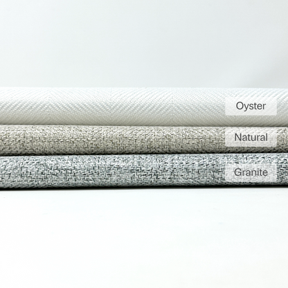 Blackout Room Darkening Faux Linen Fabric By The Yard, 54"Width, CL1097