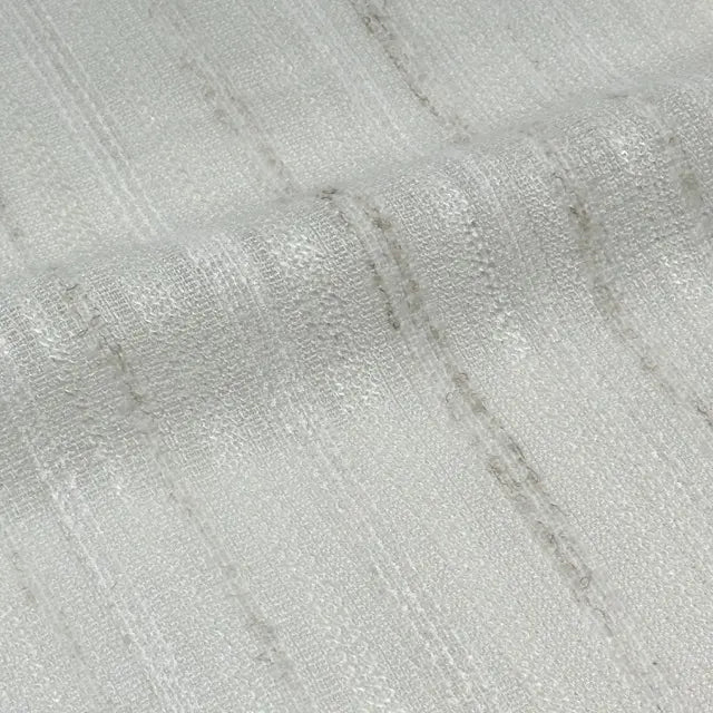 Textured Embroidery Blend Linen Fabric by the Yard, 118"Width, CL1098