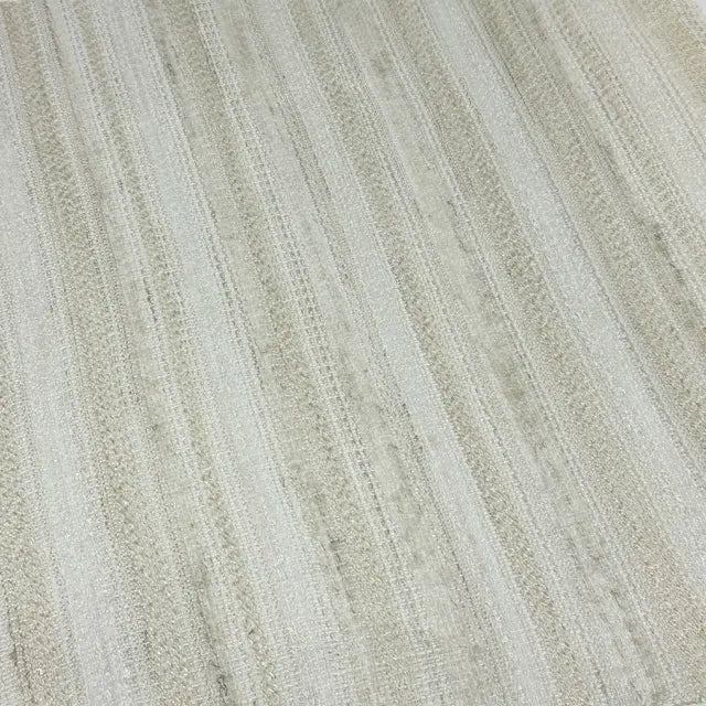 Textured Embroidery Blend Linen Fabric by the Yard, 118"Width, CL1098
