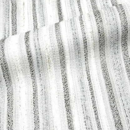 Textured Embroidery Blend Linen Flat Roman Shade, CL1098
