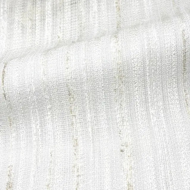 Textured Embroidery Blend Linen Flat Roman Shade, CL1098