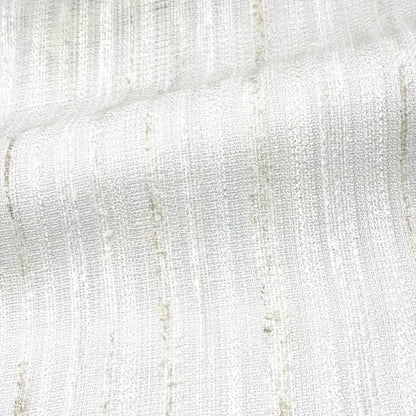 Textured Embroidery Blend Linen Flat Roman Shade, CL1098