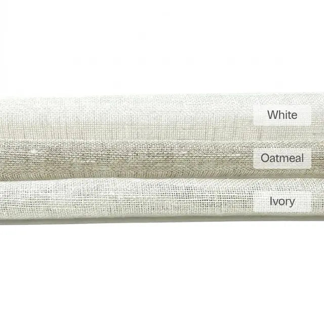 Textured Poly Sheer Linen Fabric, 58"Width, CL1099