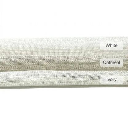 Textured Poly Sheer Linen Fabric, 58"Width, CL1099