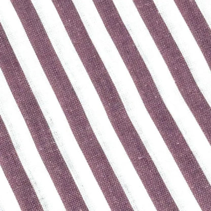 3/8" Narrow Thin Stripe 100% Natural Linen Fabric by the Yard, 57"Width, CL1102