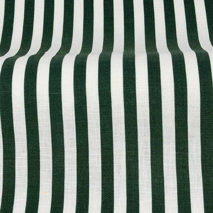 3/8" Narrow Thin Stripe 100% Natural Linen Fabric by the Yard, 57"Width, CL1102