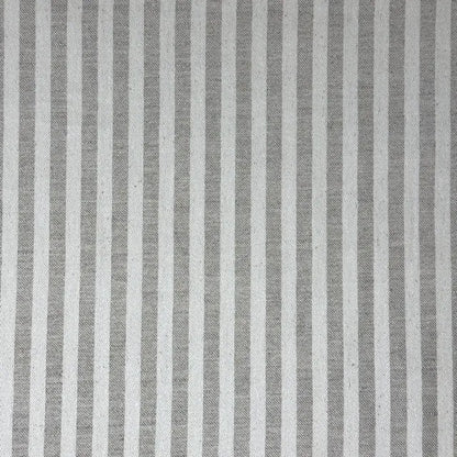 Beige and Tan Stripe 100% Linen Fabric By The Yard, 54"Width, CL1115