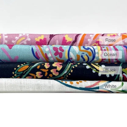 Heritage Paisley Handkerchief Lightweight 100% Linen Fabric by the Yard, 57"Width, CL1116