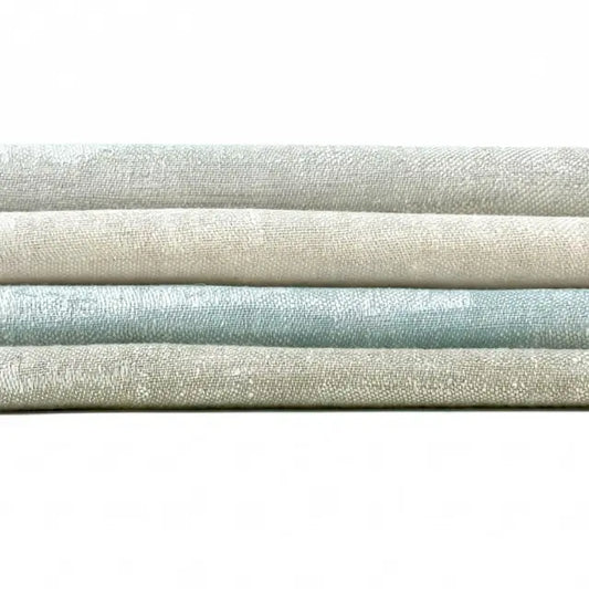 100% Linen Abstract Brushstroke Fabric by the Yard | 58"Width | CL1119