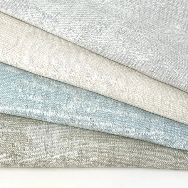 100% Linen Abstract Brushstroke Fabric by the Yard, 58"Width, CL1119