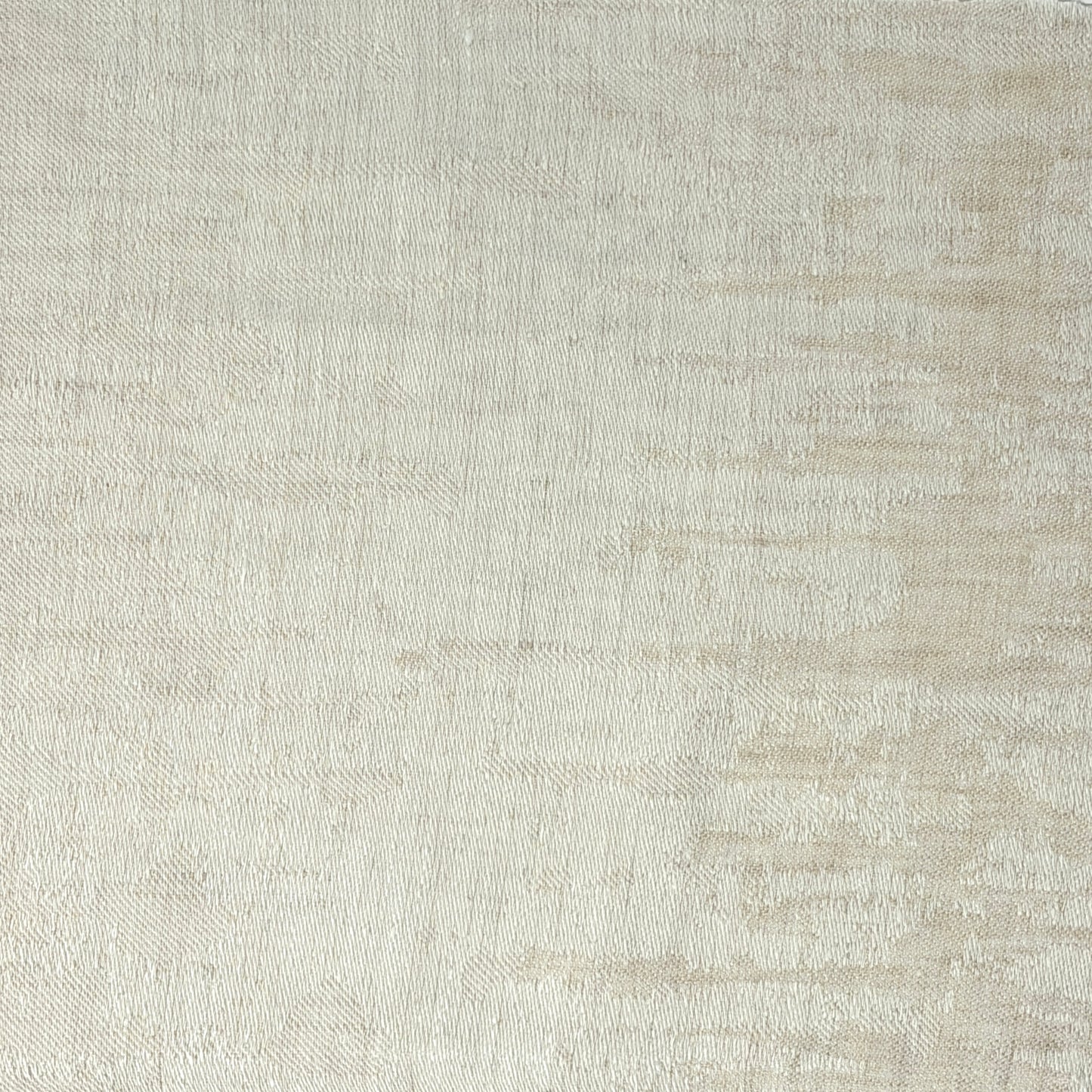 Irregular Geometric 100% Linen Flat Roman Shade, CL1119