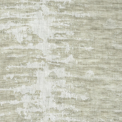 Irregular Geometric 100% Linen Flat Roman Shade, CL1119