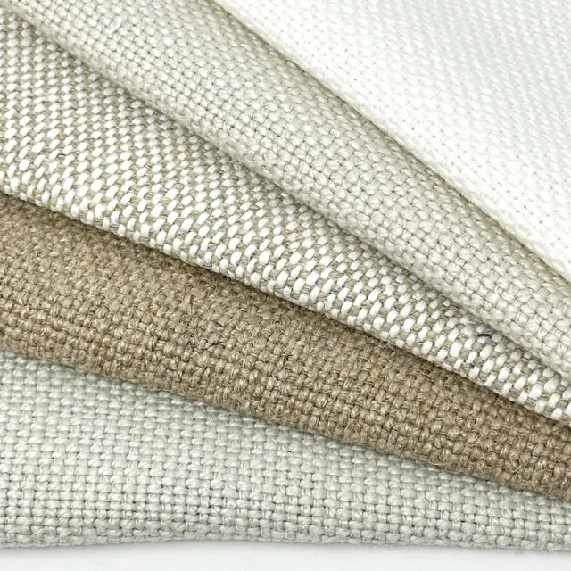 Medium Heavy Weight 100% Linen Weave Fabric by the Yard, 55"Width, CL1120