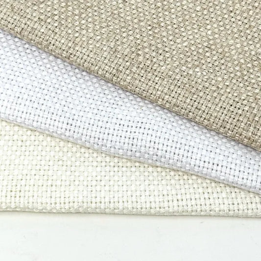 Rustic Antique Blend Linen Weave Fabric by the Yard, 55"Width, CL1121