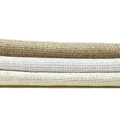 Rustic Antique Blend Linen Weave Fabric by the Yard, 55"Width, CL1121