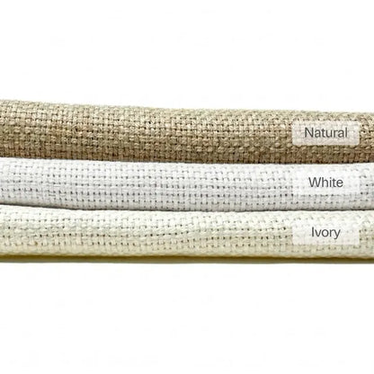 Rustic Antique Blend Linen Weave Fabric by the Yard, 55"Width, CL1121