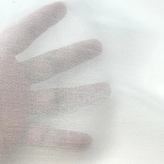 Sheer Faux Linen Fabric by the Yard, 118"Width, CL1122