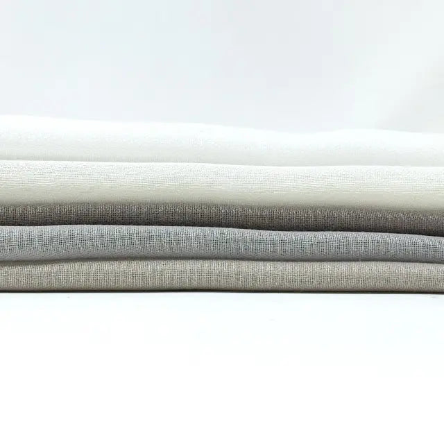 Sheer Faux Linen Fabric by the Yard, 118"Width, CL1122