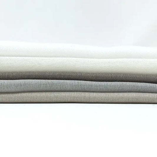 Poly Sheer Faux Linen Fabric by the Yard | 118"Width | CL1122