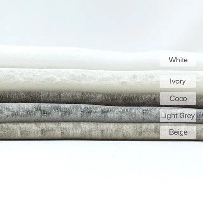 Sheer Faux Linen Fabric by the Yard, 118"Width, CL1122