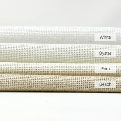 Essential Woven Medium Weight Sheer Blend Linen Fabric By The Yard, 118"Width, CL1123