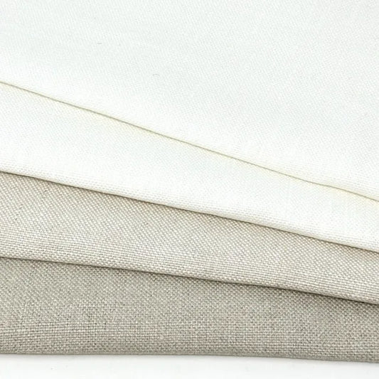 Stain Resistant Medium Heavy Weight 100% Linen Weave Fabric By The Yard, 54"Width, CL1124