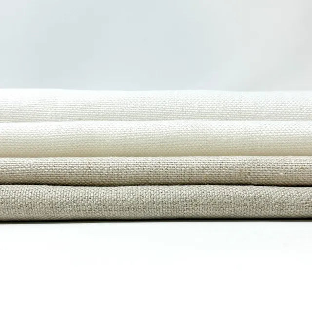 Stain Resistant Medium Heavy Weight 100% Linen Weave Fabric By The Yard, 54"Width, CL1124