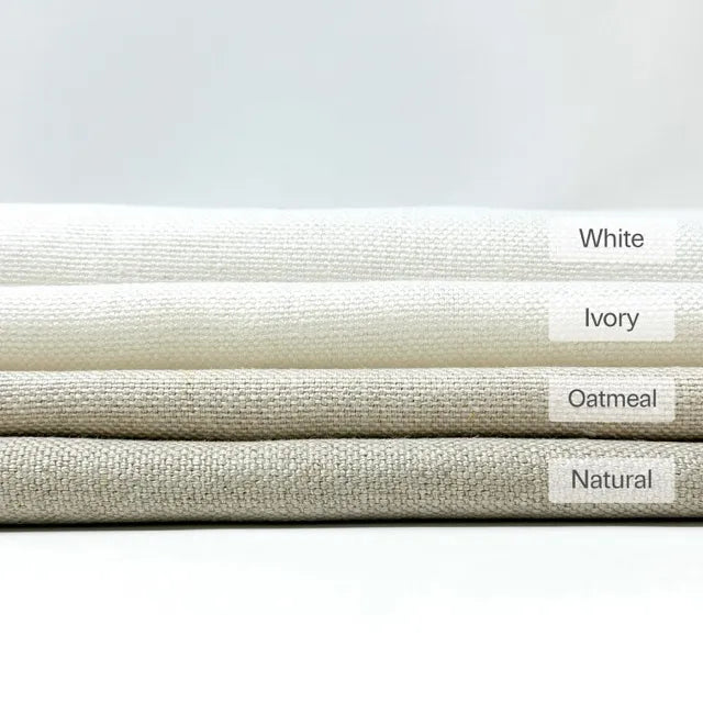 Stain Resistant Medium Heavy Weight 100% Linen Weave Fabric By The Yard, 54"Width, CL1124