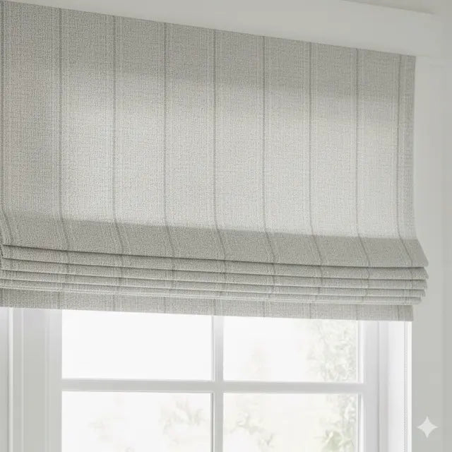 Embroidered Dots Stripes Sheer Linen Fabric by the yard, 54"Width, CL1126