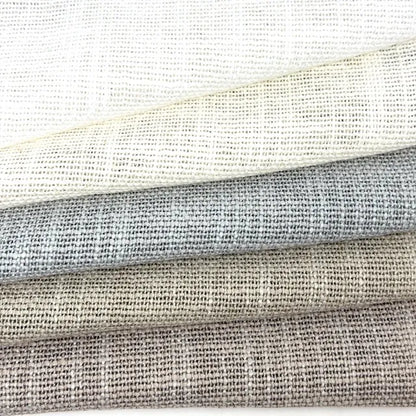 Rough Medium Weight Sheer Blend Linen Fabric by the Yard, 54"Width, CL1127