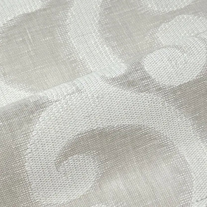 Classic Woven Scroll Linen-Blend Sheer Fabric By The Yard, 54"Width, CL1130