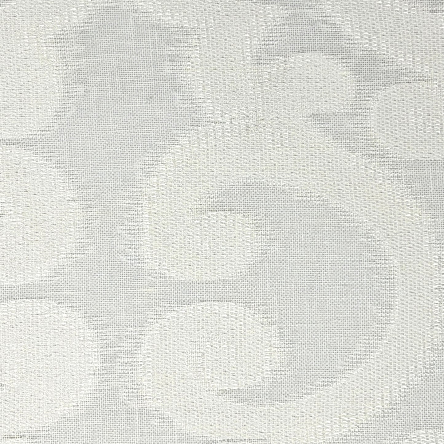 Damask Geometric Blend Linen Sheer Flat Roman Shade, CL1130