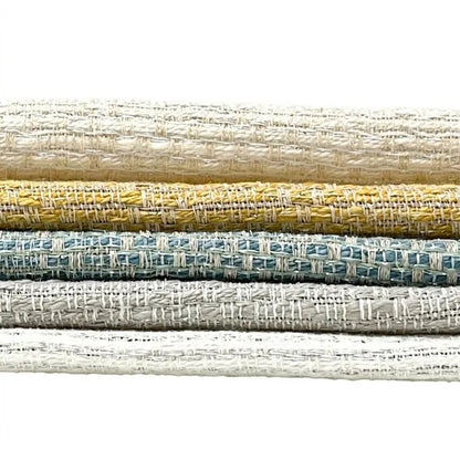 Artisanal Hand-Woven Slub Linen Fabric, Width 57", CL1134