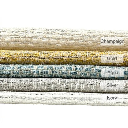 Artisanal Hand-Woven Slub Linen Fabric, Width 57", CL1134