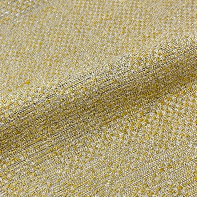Artisanal Hand-Woven Slub Linen Fabric, Width 57", CL1134
