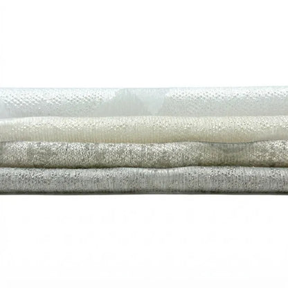 Modern Geometric Wave Faux linen Fabric By The Yard, 118"Width, CL1135