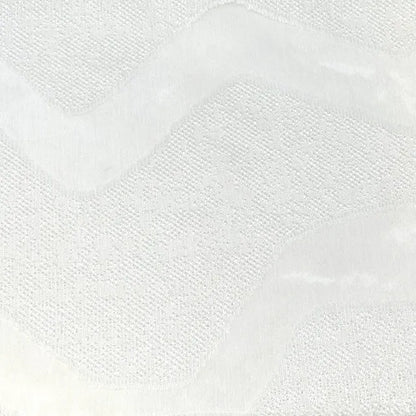 Modern Geometric Wave Faux linen Fabric By The Yard, 118"Width, CL1135